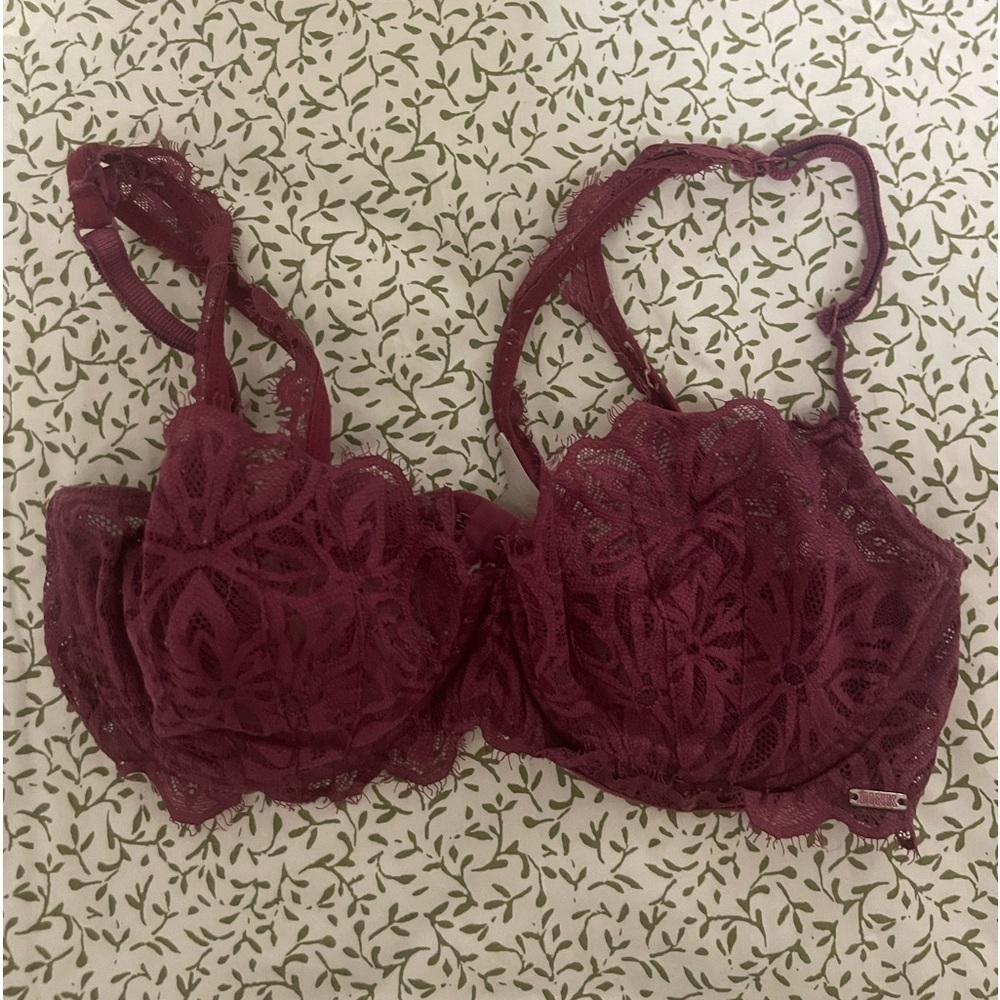 Lace see through VS PINK bralette